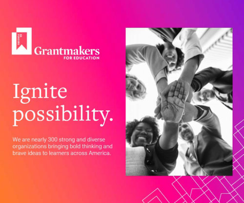 Member brochure: Ignite Possibility with Grantmakers for Education