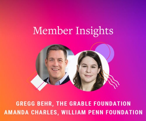 Member Insights with Gregg Behr and Amanda Charles