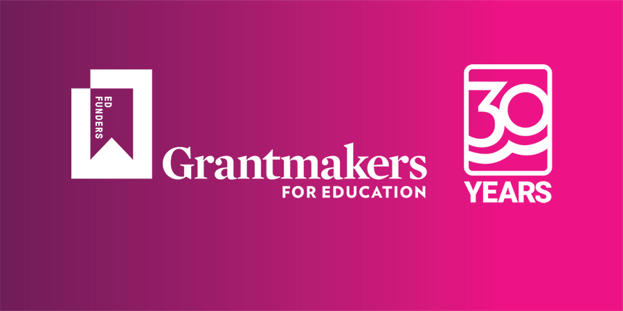 Celebrating 30 Years of Grantmakers for Education